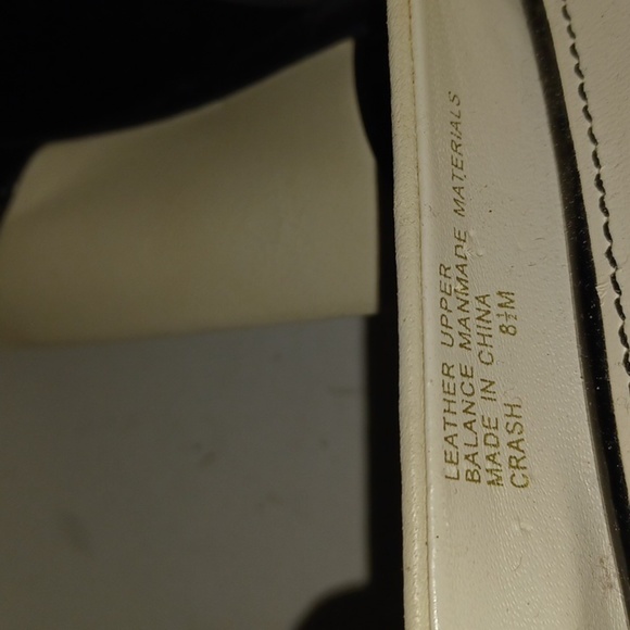 Franco Sarto Women's Crash Black/White Leather Peep Toe Slip On Pumps - Sz 8.5M - Picture 10 of 12